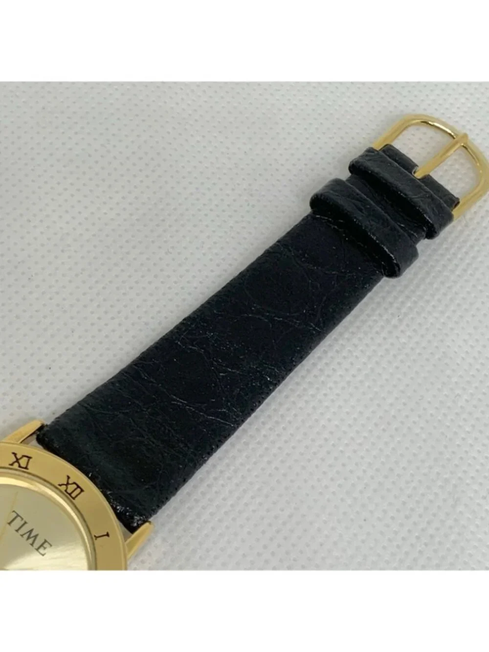 TIME vintage gold
